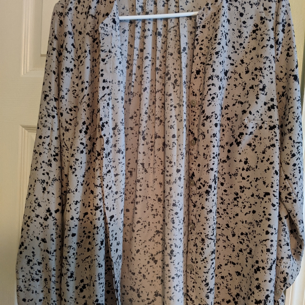 Apartment 9 Lightweight Button Down Long Sleeve - image 2